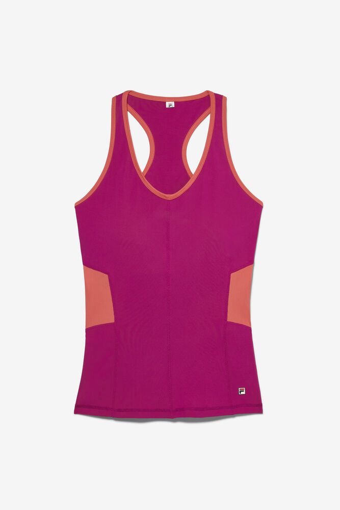 Fila Baseline Racerback Pink Tank Top Womens - NZ 85273-IKXL